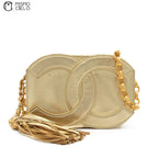 Deca Coco Mark Fringe Shoulder Bag