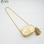 Deca Coco Mark Fringe Shoulder Bag