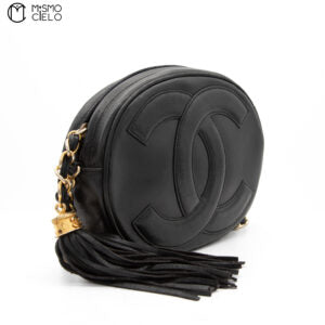 Lambskin Decacoco Fringe Shoulder Bag