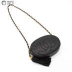 Lambskin Decacoco Fringe Shoulder Bag