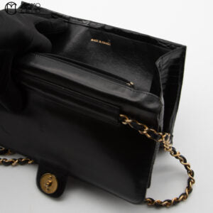Coco Mark Crocodile Chain Shoulder Bag