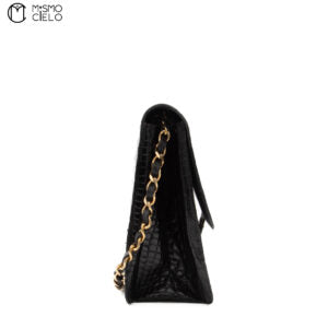 Coco Mark Crocodile Chain Shoulder Bag