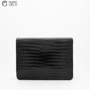 Coco Mark Crocodile Chain Shoulder Bag