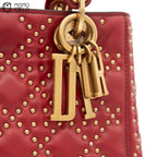 Lady Dior Studded 2Way Shoulder Handbag