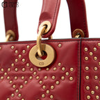 Lady Dior Studded 2Way Shoulder Handbag