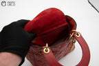 Lady Dior Studded 2Way Shoulder Handbag