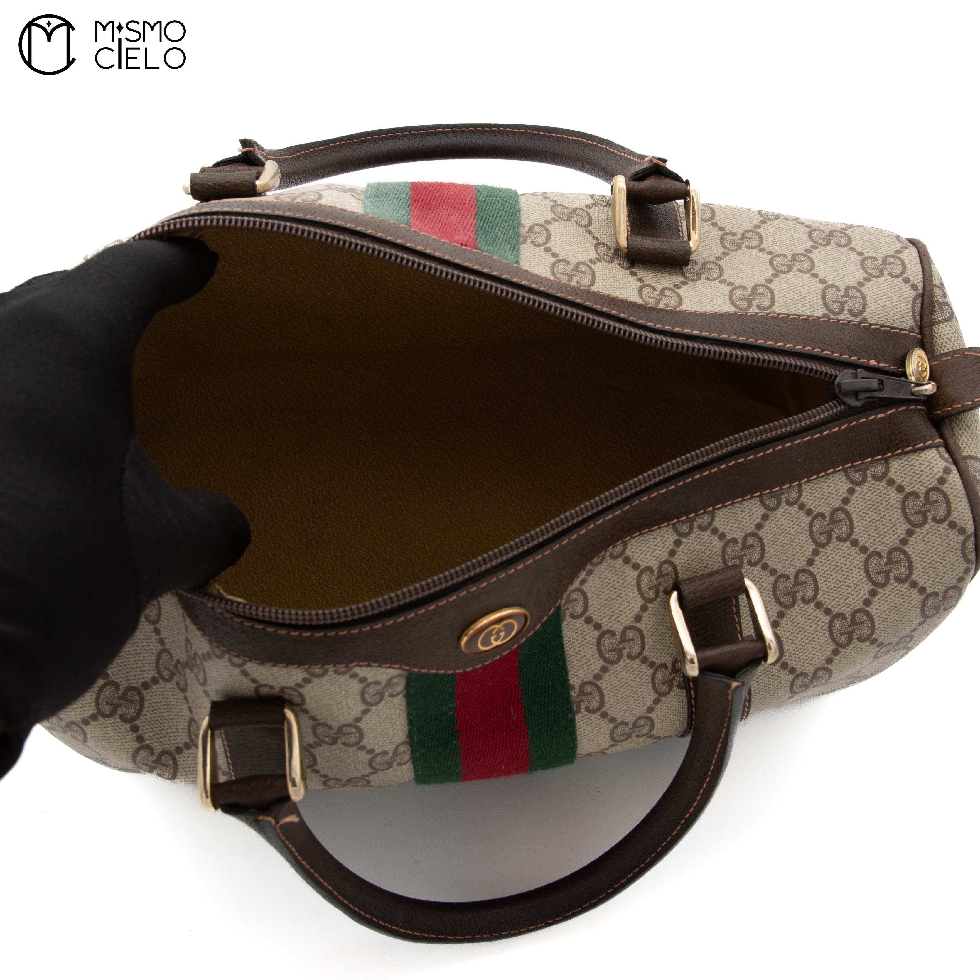 GG Supreme Boston Bag