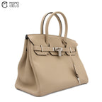 Birkin 30 Beige Togo Leather Handbag (Authenticated)