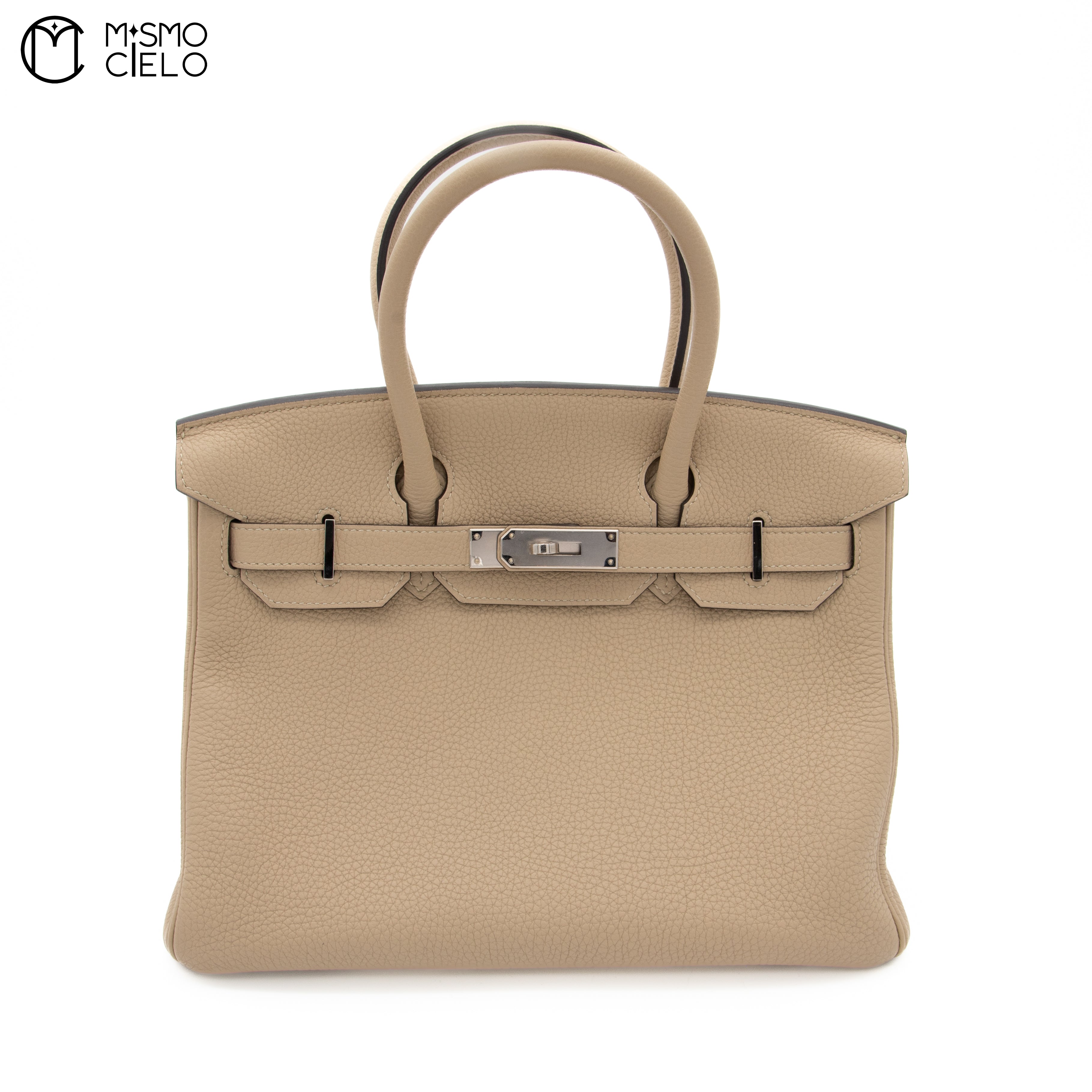 Birkin 30 Beige Togo Leather Handbag (Authenticated)