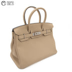 Birkin 30 Beige Togo Leather Handbag (Authenticated)