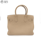 Birkin 30 Beige Togo Leather Handbag (Authenticated)