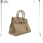 Birkin 30 Beige Togo Leather Handbag (Authenticated)