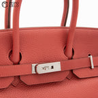 Birkin 35 Rouge Togo Handbag (Authenticated)