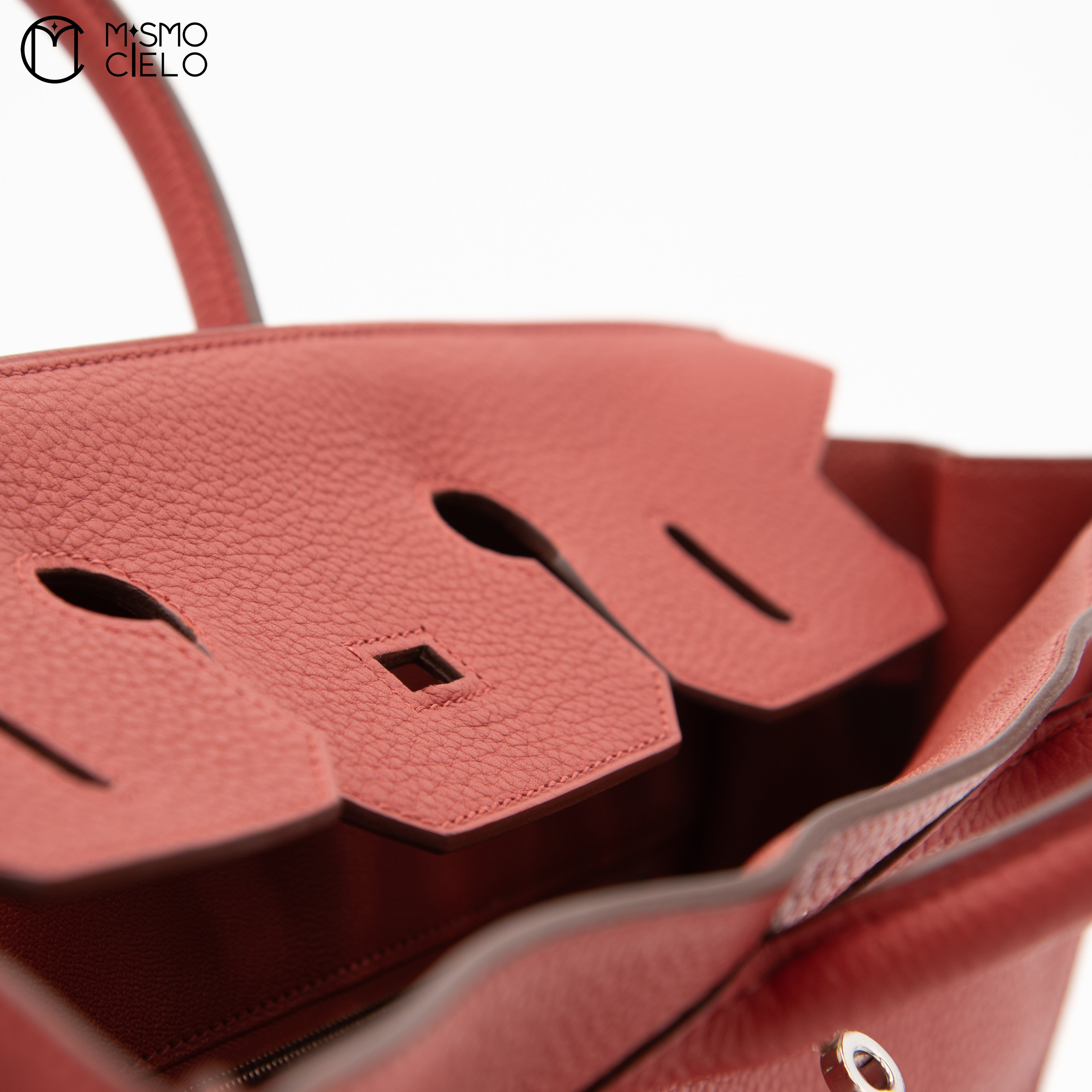 Birkin 35 Rouge Togo Handbag (Authenticated)