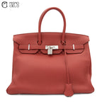 Birkin 35 Rouge Togo Handbag (Authenticated)