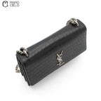 Sunset Chain Black Shoulder Bag