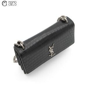 Sunset Chain Black Shoulder Bag