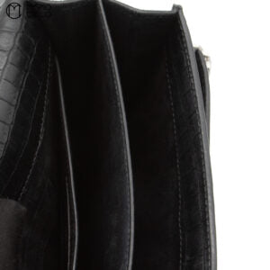 Sunset Chain Black Shoulder Bag