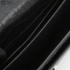 Sunset Chain Black Shoulder Bag