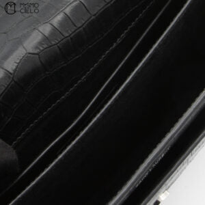 Sunset Chain Black Shoulder Bag