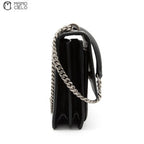 Sunset Chain Black Shoulder Bag