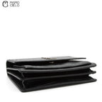 Sunset Chain Black Shoulder Bag