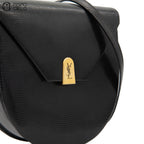 YVES SAINT LAURENT Lizard Skin Shoulder Bag