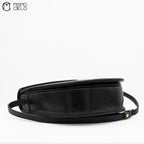 YVES SAINT LAURENT Lizard Skin Shoulder Bag