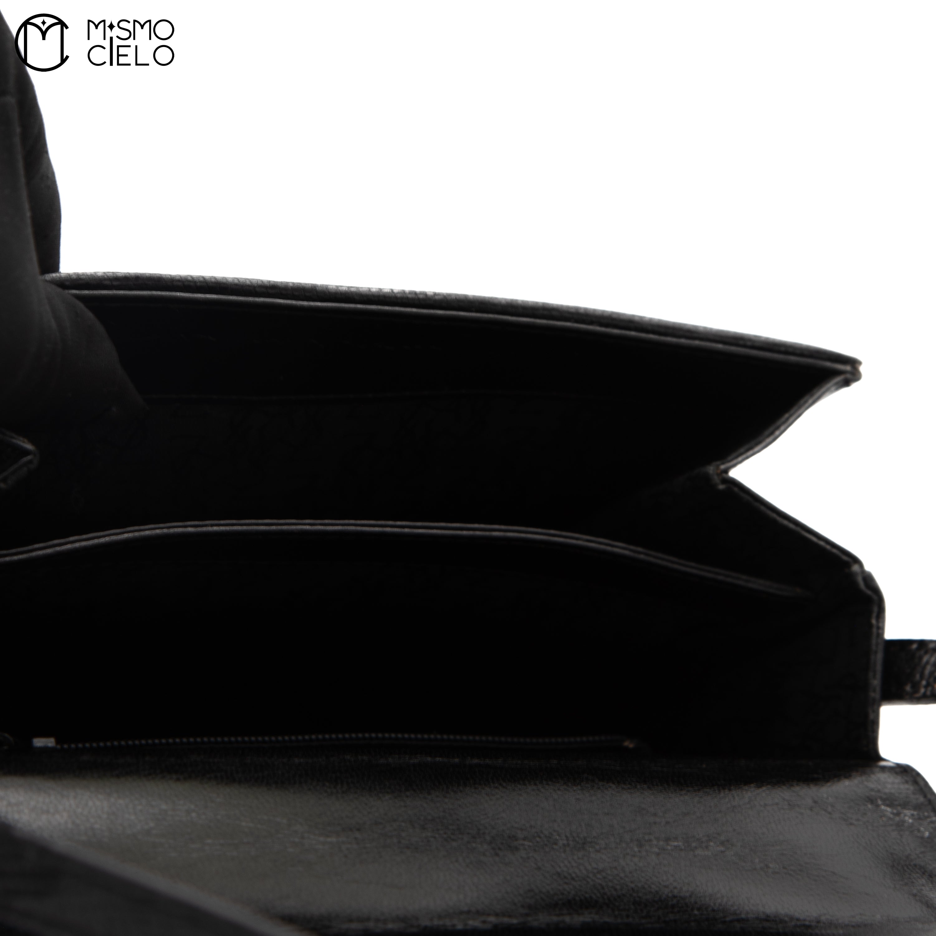 YVES SAINT LAURENT Lizard Skin Shoulder Bag