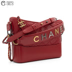 Gabrielle De Leather Chain Shoulder Bag