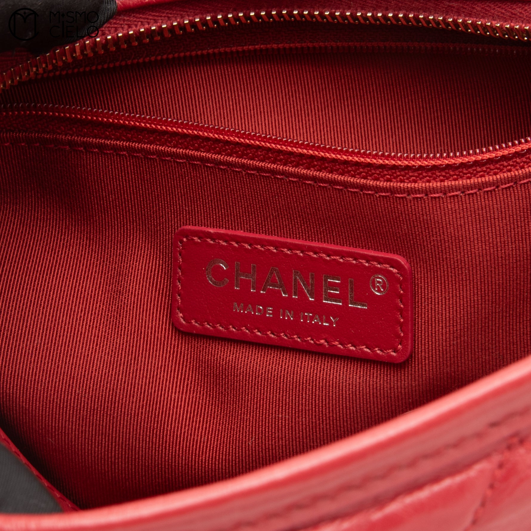 Gabrielle De Leather Chain Shoulder Bag