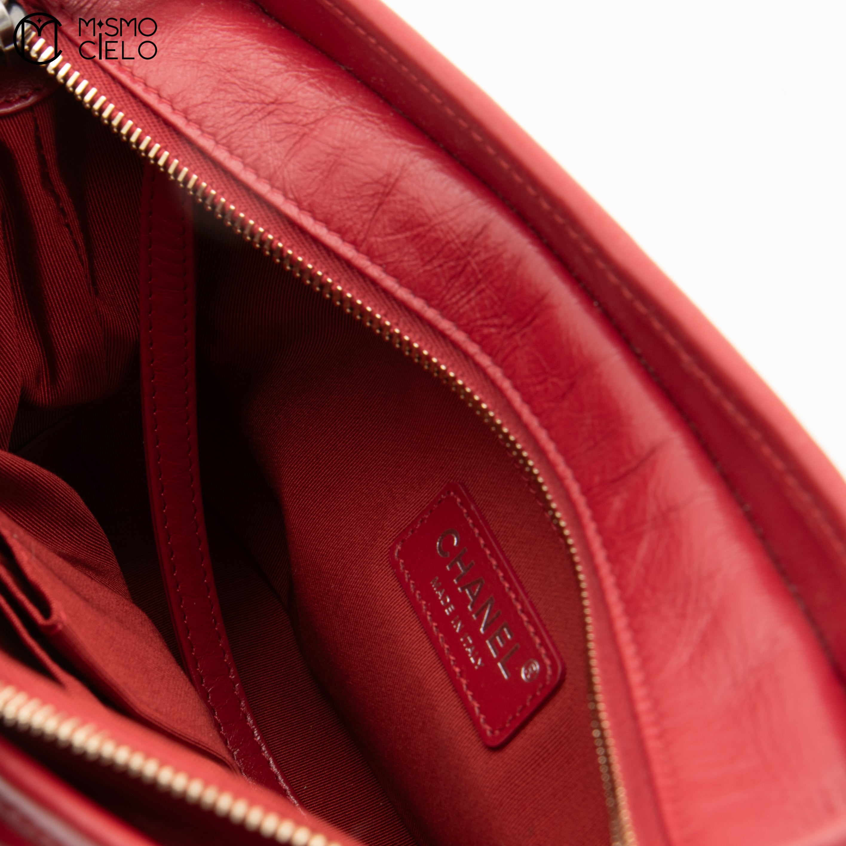 Gabrielle De Leather Chain Shoulder Bag