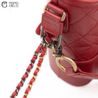 Gabrielle De Leather Chain Shoulder Bag