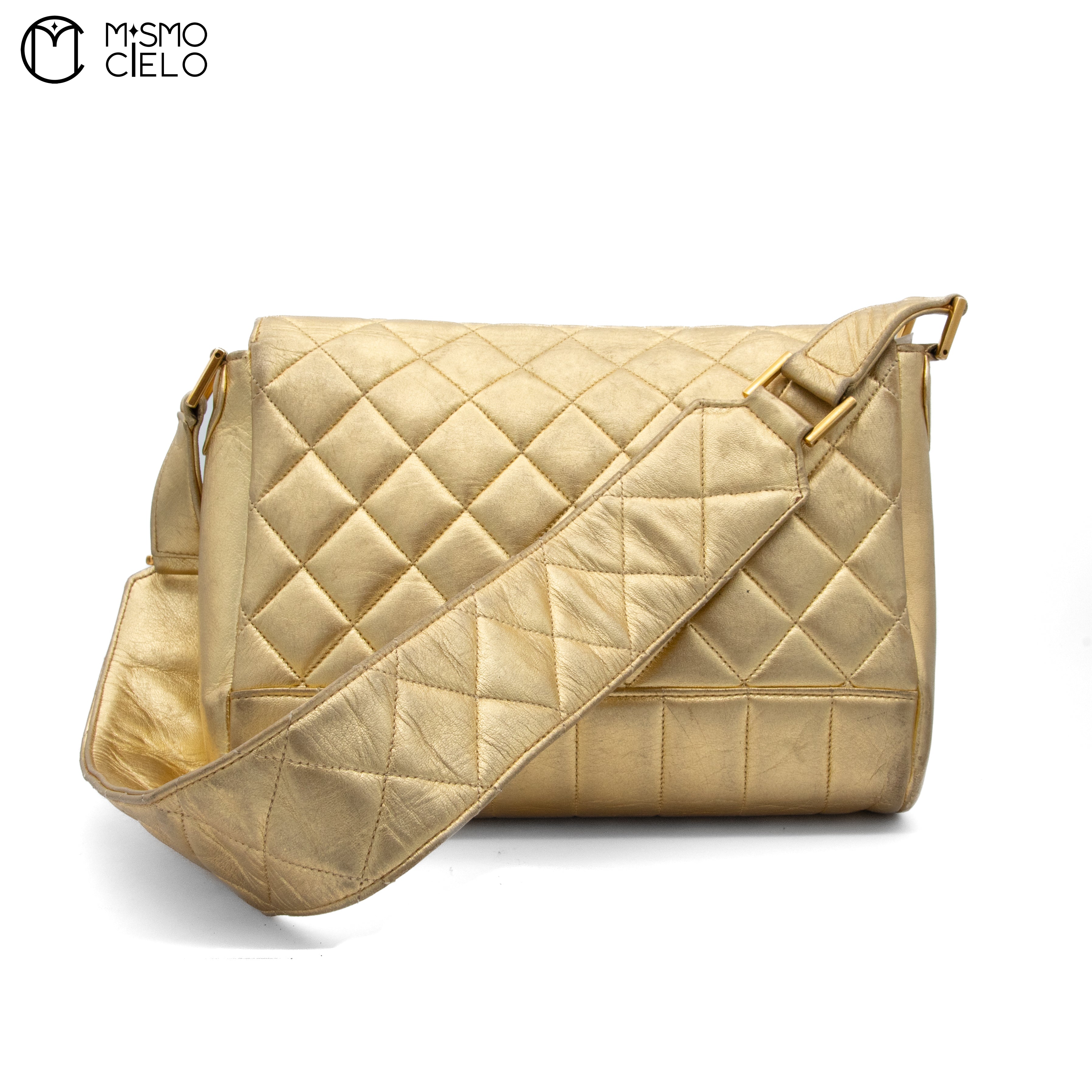 Matelasse Mademoiselle Coco Mark Shoulder Bag