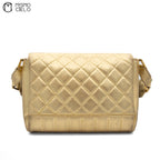 Matelasse Mademoiselle Coco Mark Shoulder Bag