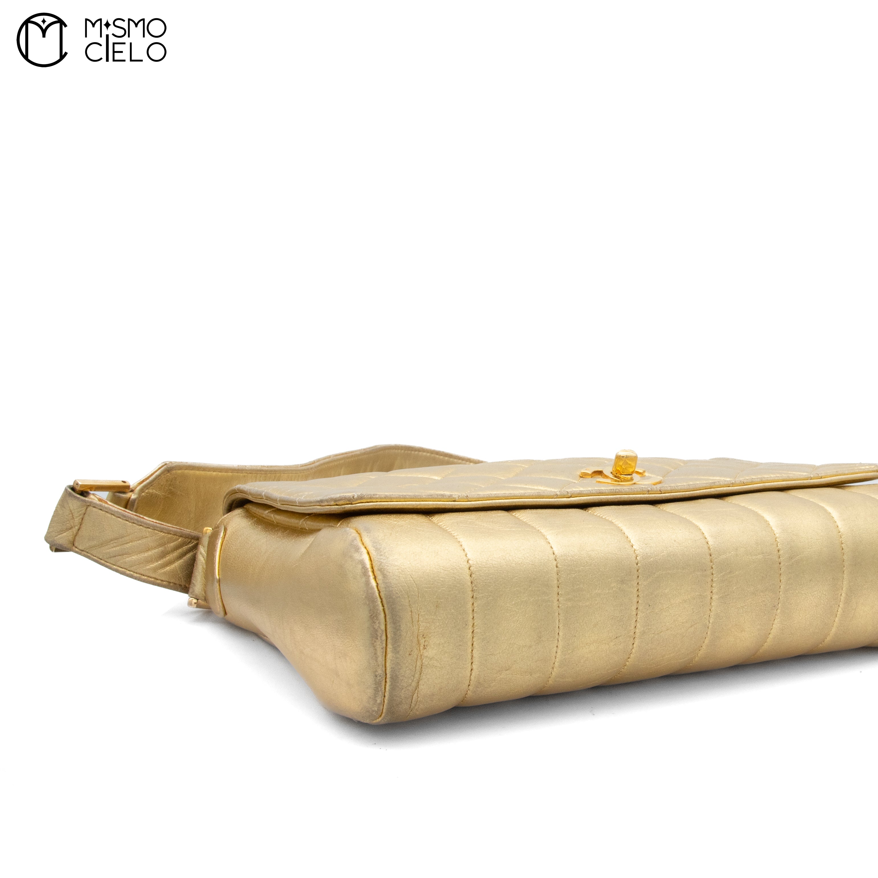 Matelasse Mademoiselle Coco Mark Shoulder Bag