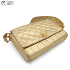 Matelasse Mademoiselle Coco Mark Shoulder Bag