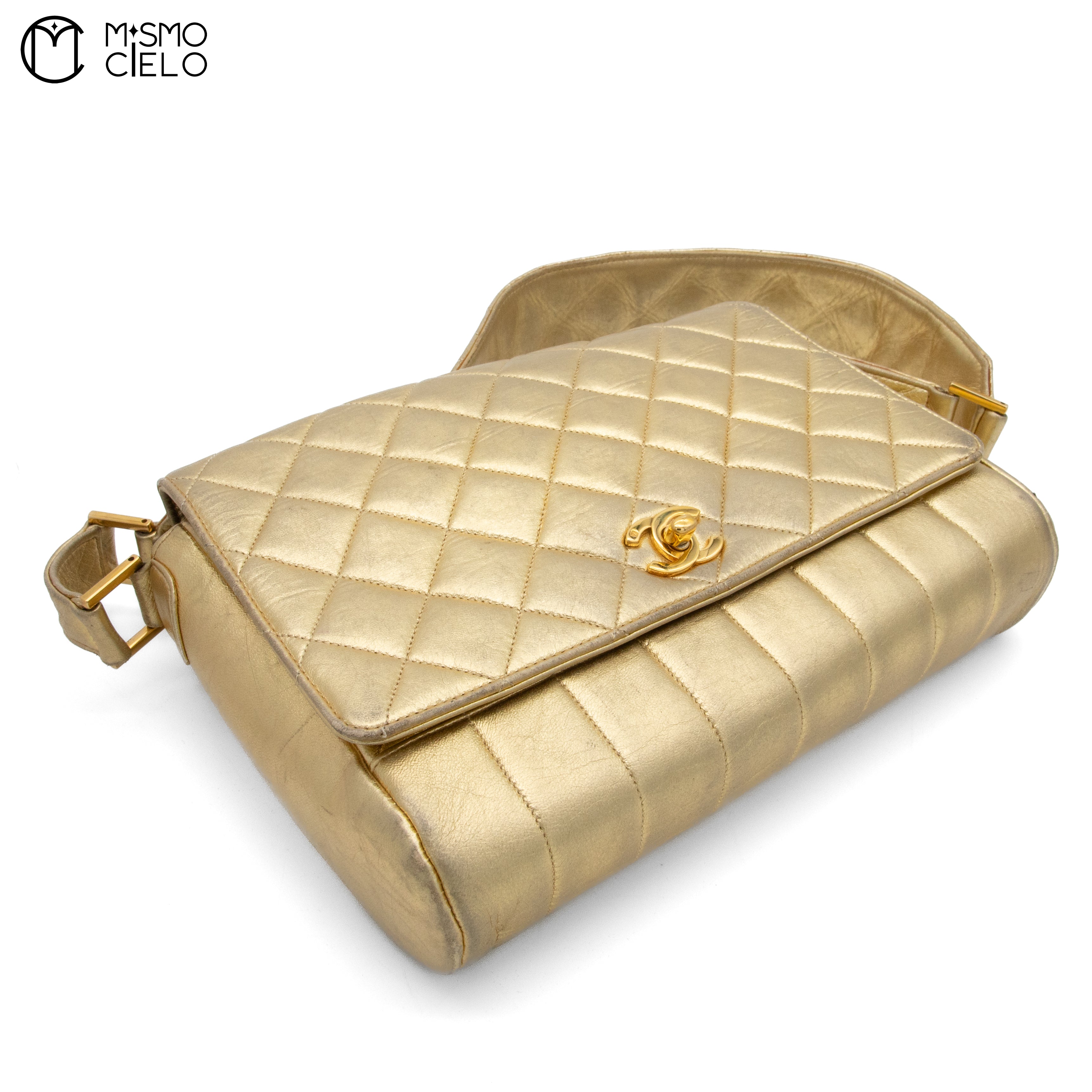 Matelasse Mademoiselle Coco Mark Shoulder Bag