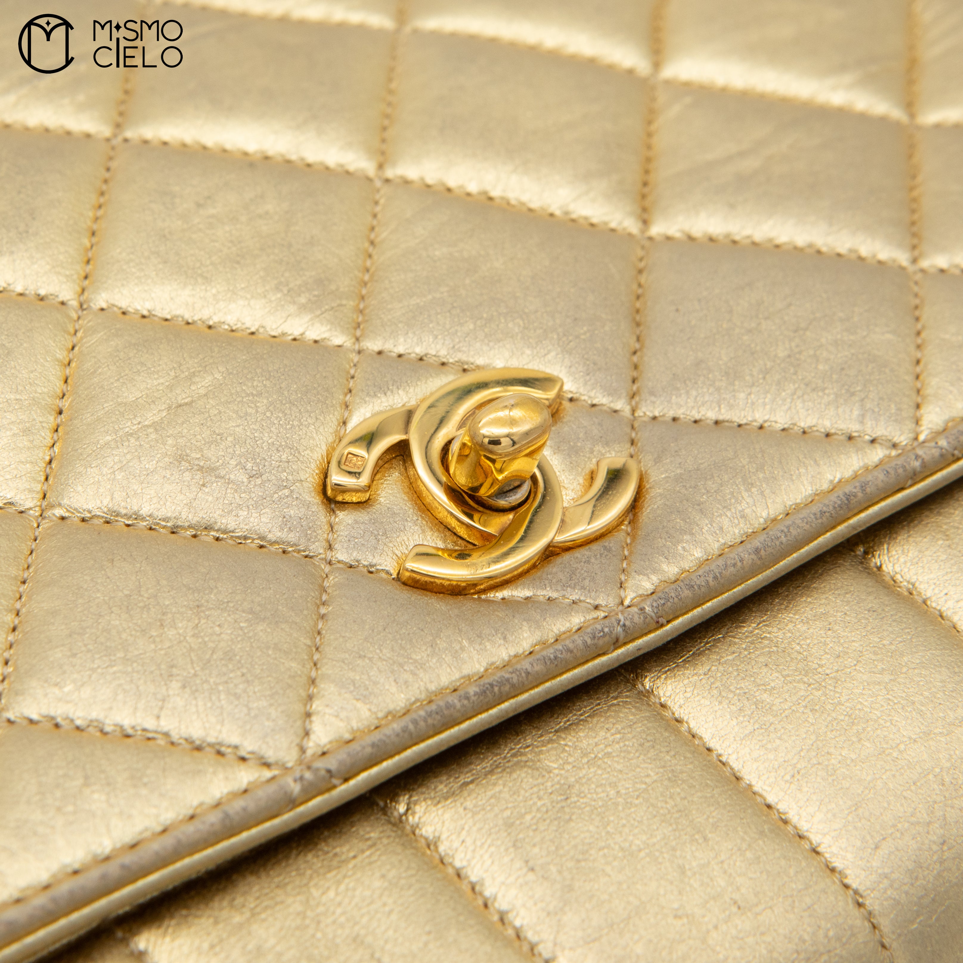 Matelasse Mademoiselle Coco Mark Shoulder Bag