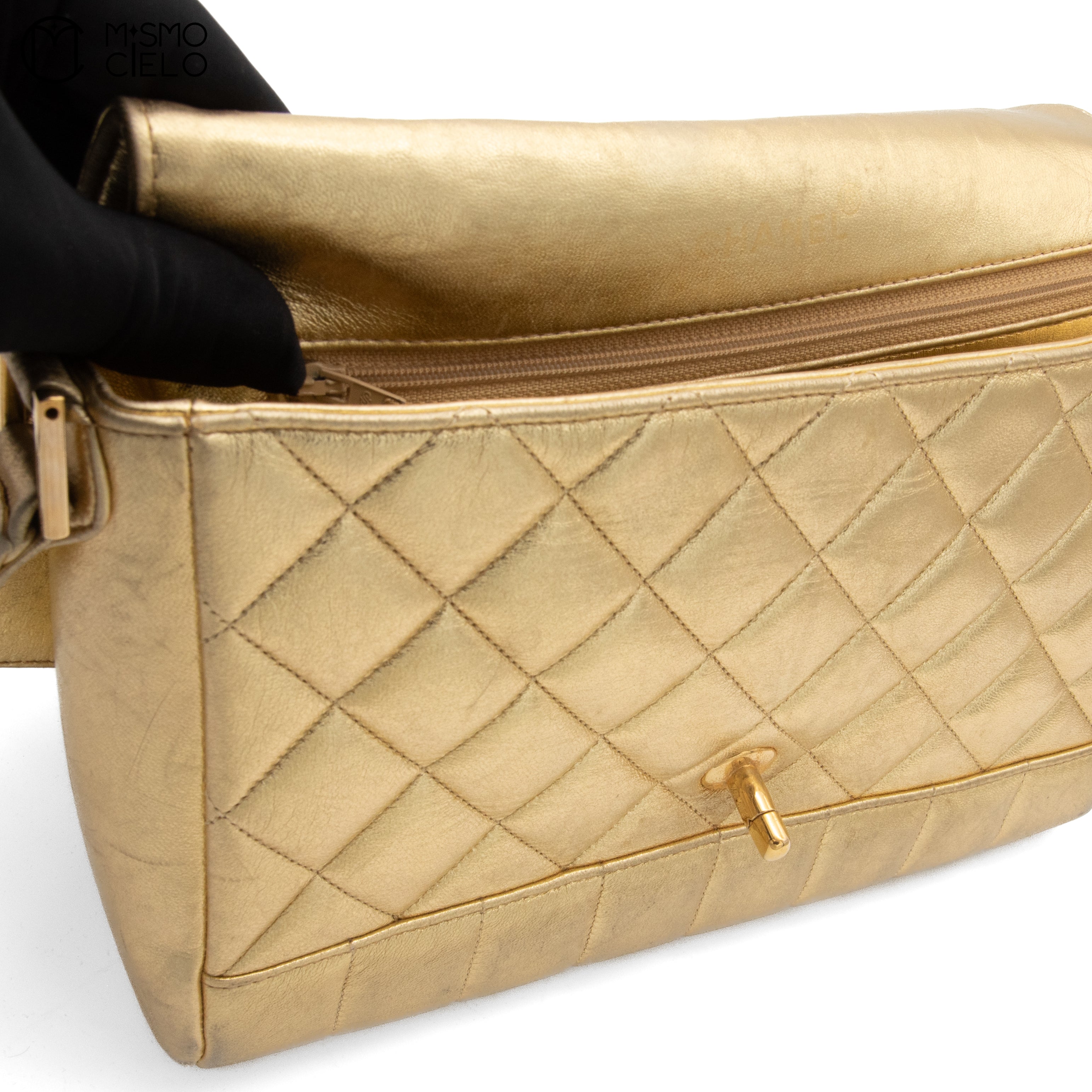 Matelasse Mademoiselle Coco Mark Shoulder Bag