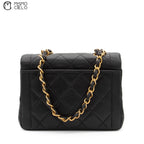 Mini Matelasse Coco Mark Lambskin Handbag