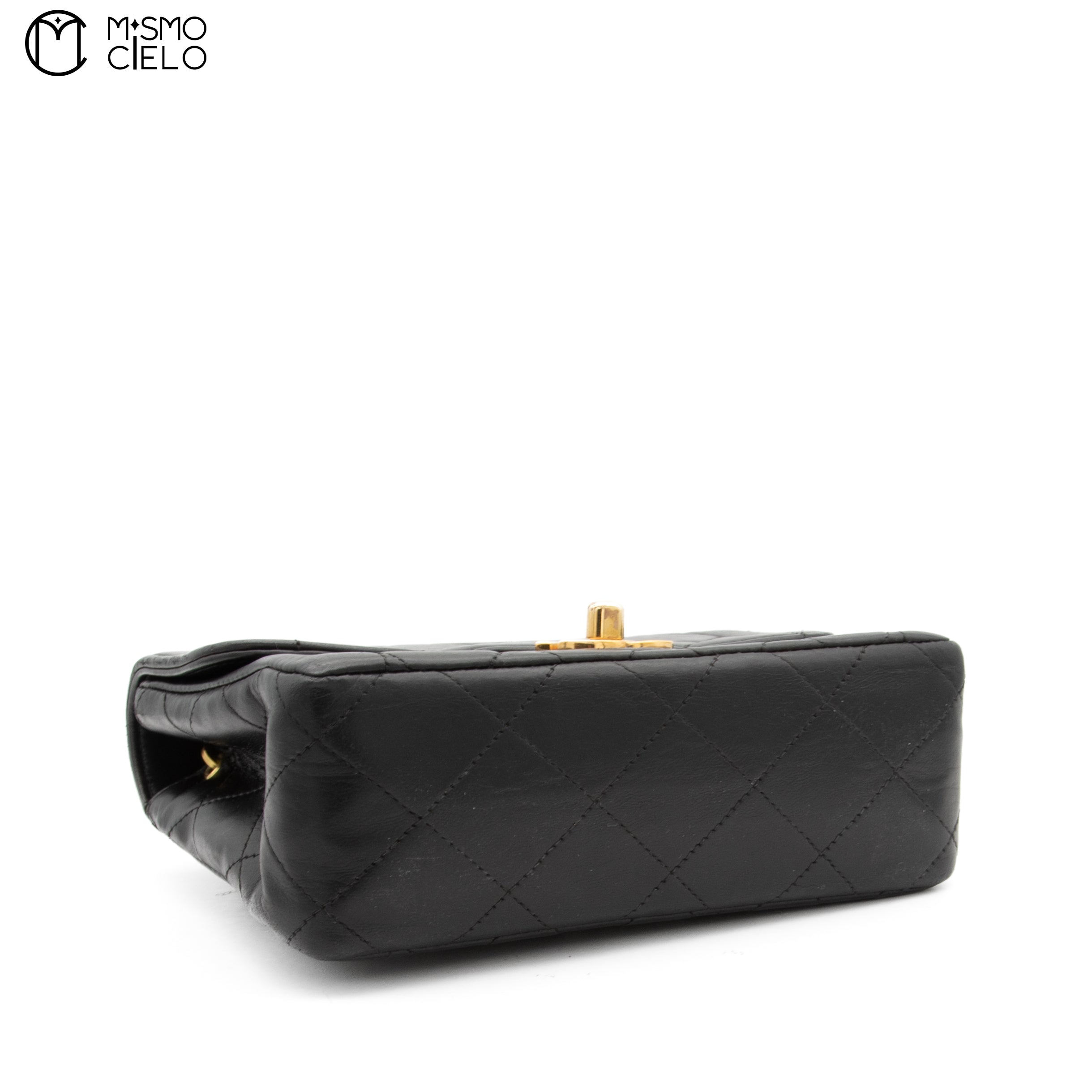 Mini Matelasse Coco Mark Lambskin Handbag