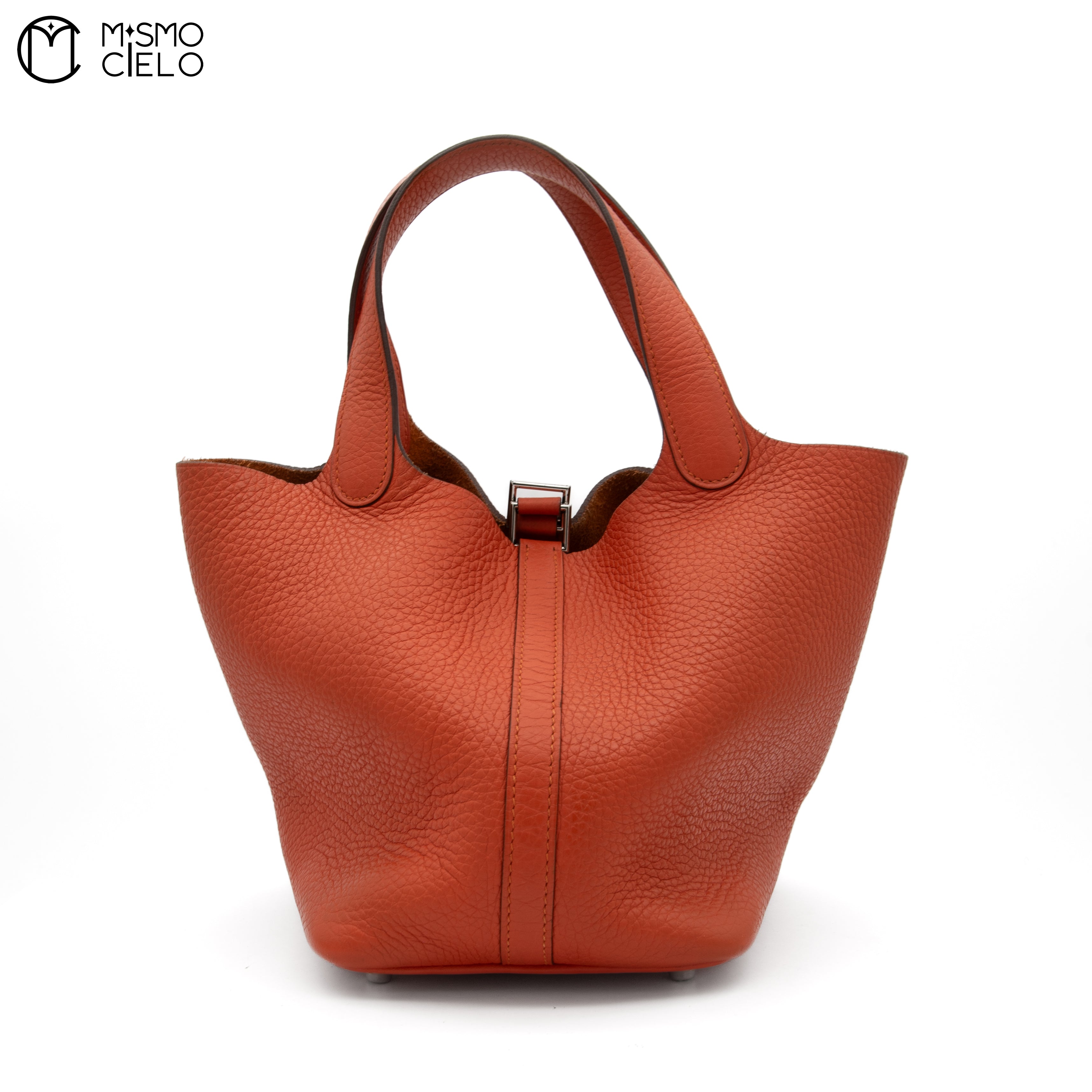 Picotin T Engraved Handbag