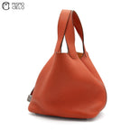 Picotin T Engraved Handbag