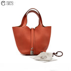 Picotin T Engraved Handbag