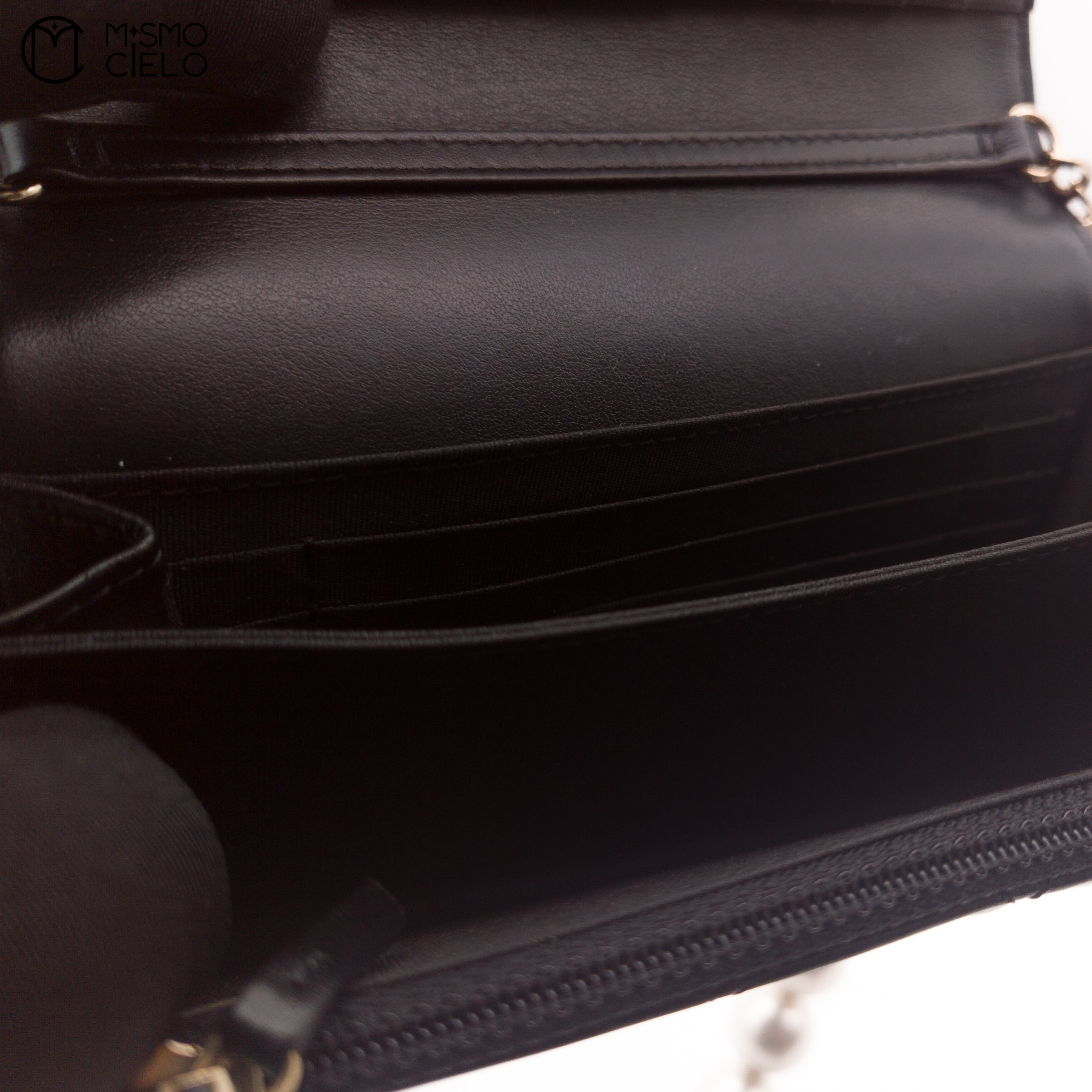 Matelasse Lambskin Coco Mark Pearl Chain Shoulder