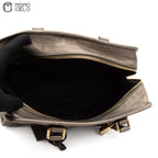 Amazona 28 Gold Leather Boston Bag