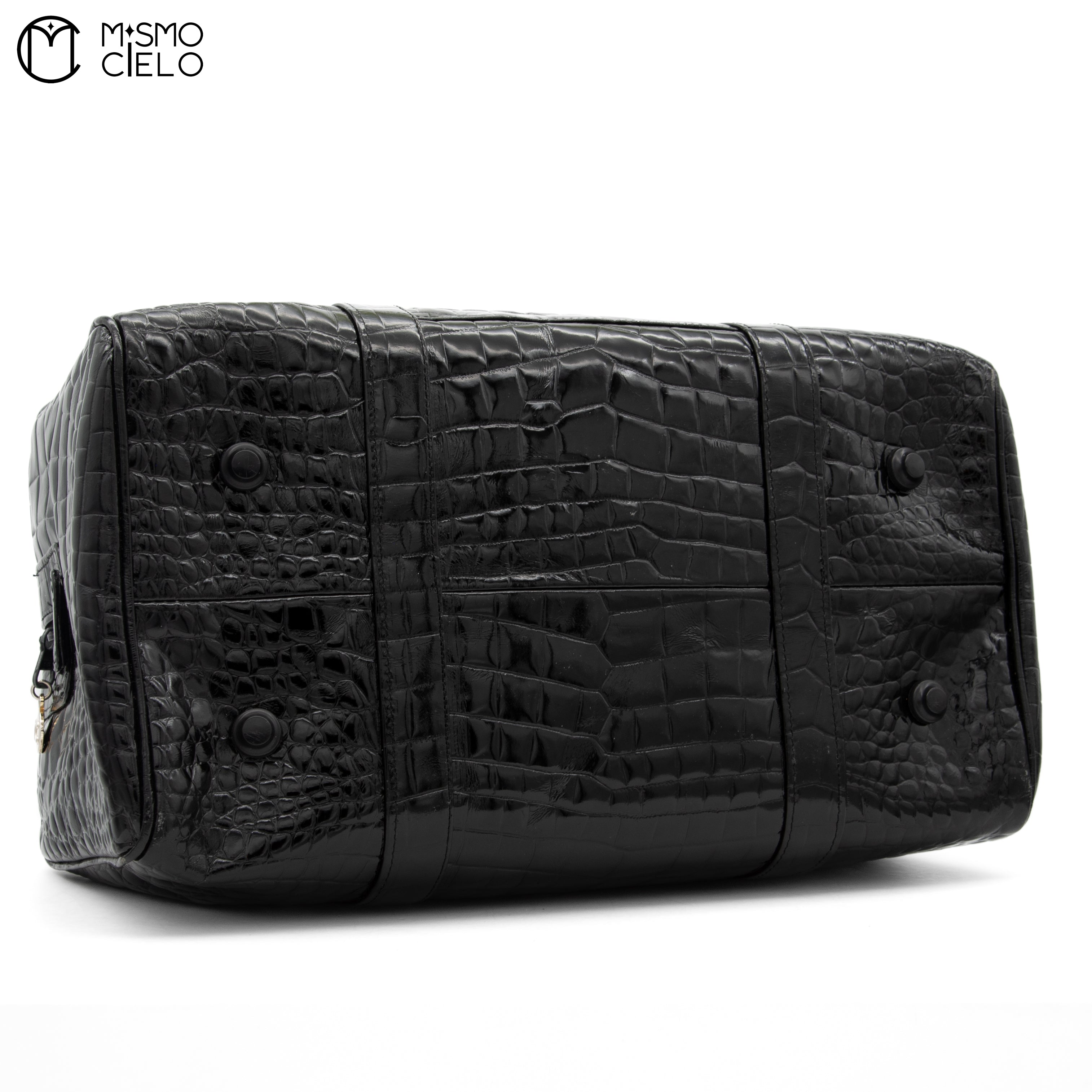 Crocodile Boston Bag