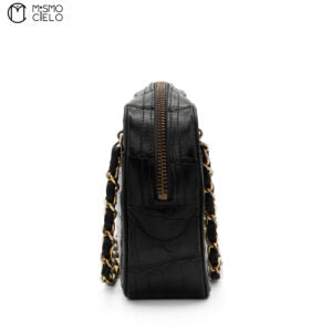 Crocodile Chain Shoulder Bag
