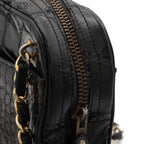 Crocodile Chain Shoulder Bag